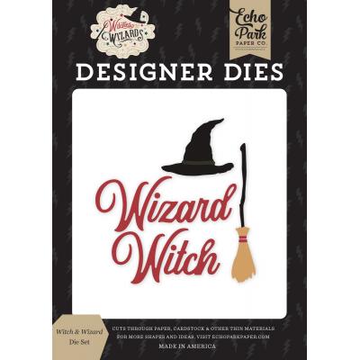 Echo Park Witches & Wizards Stanzschablonen - Witch & Wizard